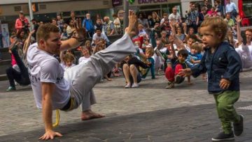 Capoeira festival in Den Haag