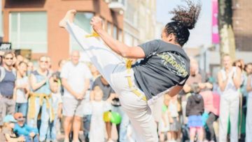 Capoeira festival in Den Haag