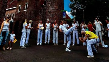 Capoeira festival in Den Haag