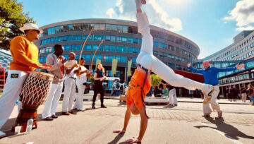 Capoeira festival in Den Haag